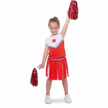 Cheerleader kostuumje verkleed kostuum voor meisjes
