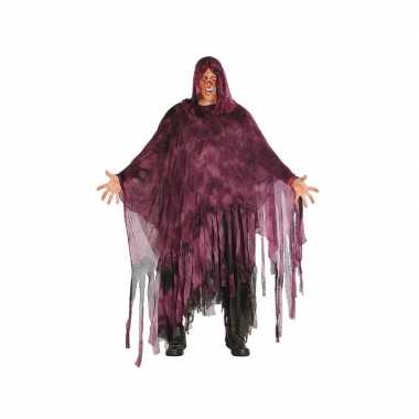 Halloween horror duistere man kostuum paars