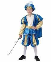 Blauw prinsen kostuum voor jongens