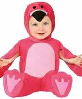 Dierenkostuum flamingo verkleed kostuum voor baby peuter 12 24 mnd