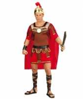 Gladiator kostuum met helm voor heren
