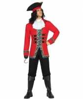 Kapitein piraat james verkleed kostuum kostuum voor heren