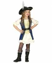 Kapiteinskostuum piraat voor meisjes