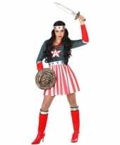 Superheld amerikaanse kapitein verkleed kostuum kostuum voor dames