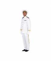 Wit leger marine officiers kostuum